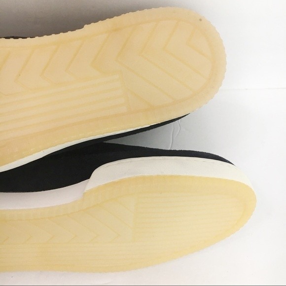 Vince Rhys‎ Dark Navy Blue Suede Leather High Top Platform Sneaker Boot 10 NEW - Picture 10 of 14